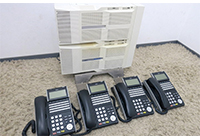 NEC Aspire X アスパイア 主装置＋電話機 4台セット (ITL-24D-1D(BK)TEL)  7,000円