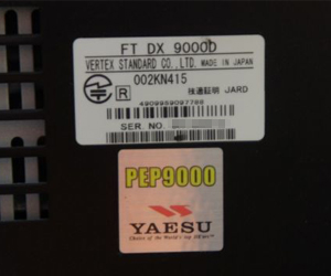YAESU無線機 ラベル例