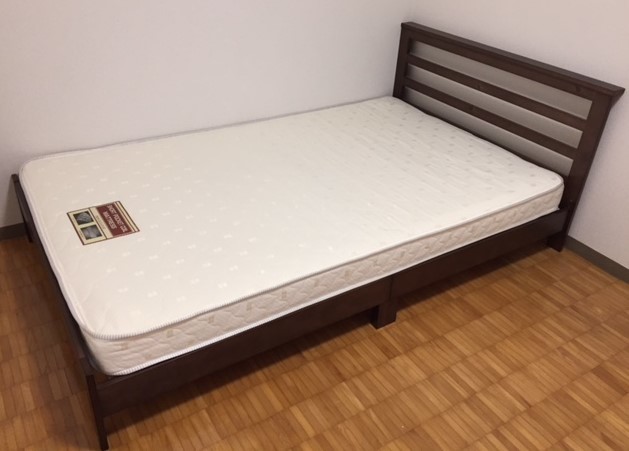 ニトリ セミダブルベッド セット スノコベッド カリカ3 + マットレス プレッサ100